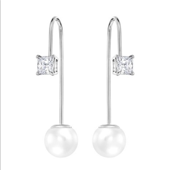 Swarovski Jewelry - Swarovski Attract Wire Pierced Earrings